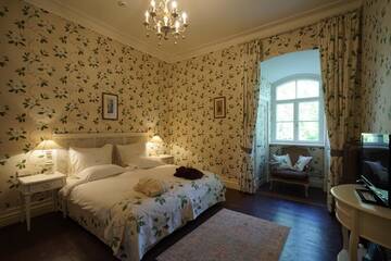 Фото номера Стандартный двухместный номер с 1 кроватью Отель Liepupe Manor г. Liepupe 2