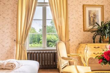 Фото номера Полулюкс с видом на сад Отель Liepupe Manor г. Liepupe 2