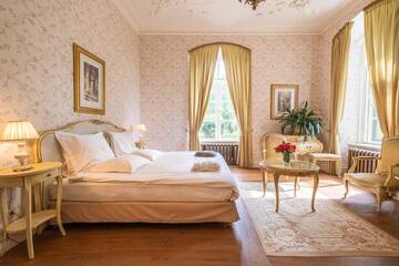 Фото номера Полулюкс с видом на сад Отель Liepupe Manor г. Liepupe 3