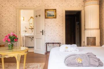 Фото номера Полулюкс с видом на сад Отель Liepupe Manor г. Liepupe 7